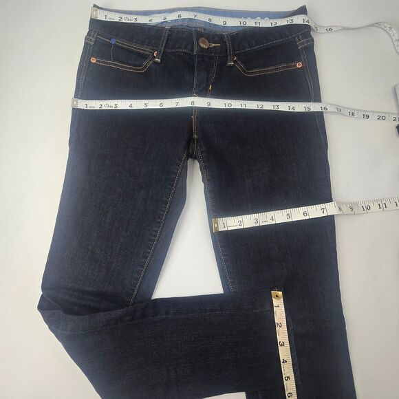 Gap 1969 Always Skinny dark wash womens jeans size 25/0P - Picture 6 of 8